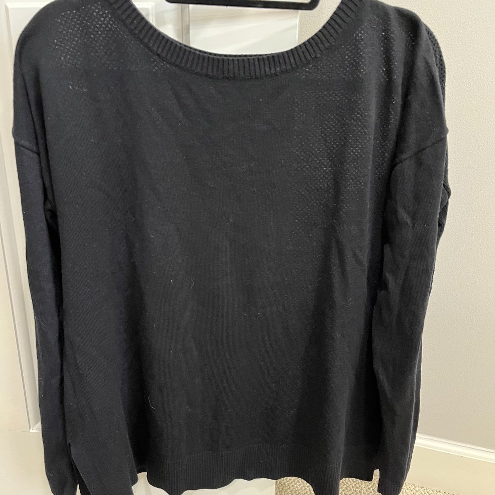 Lululemon Black Sweater Size 10